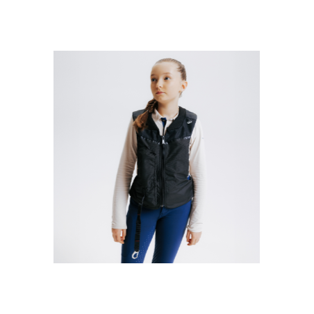 Gilet de protection Airbag équitation Enfant noir